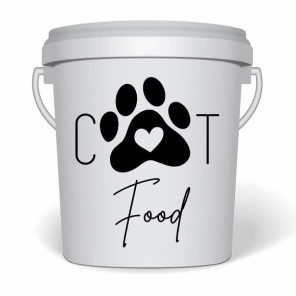 Cat Food Container Label - Picture 2 of 2